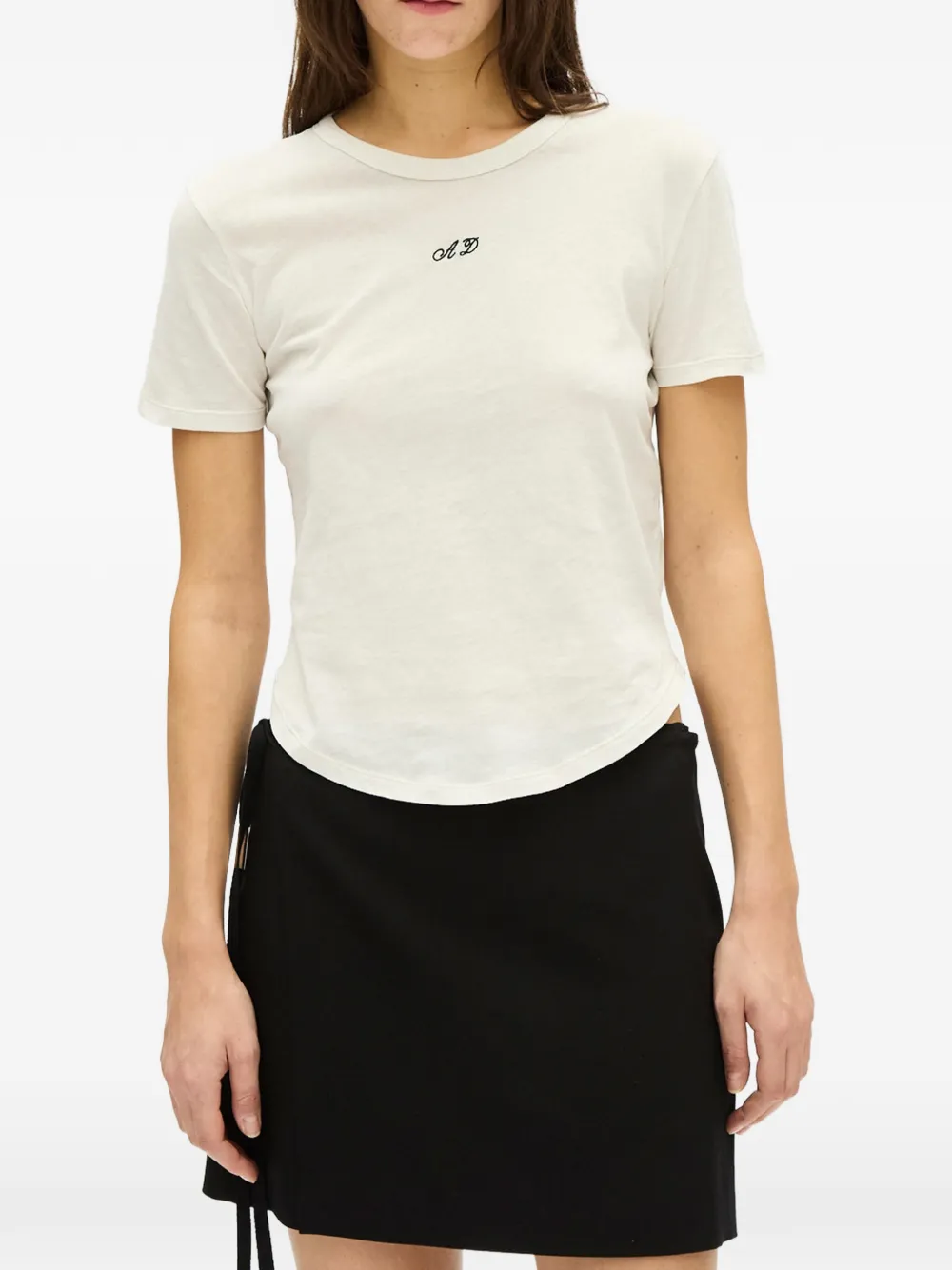 Ann Demeulemeester Floor T-shirt - Bianco