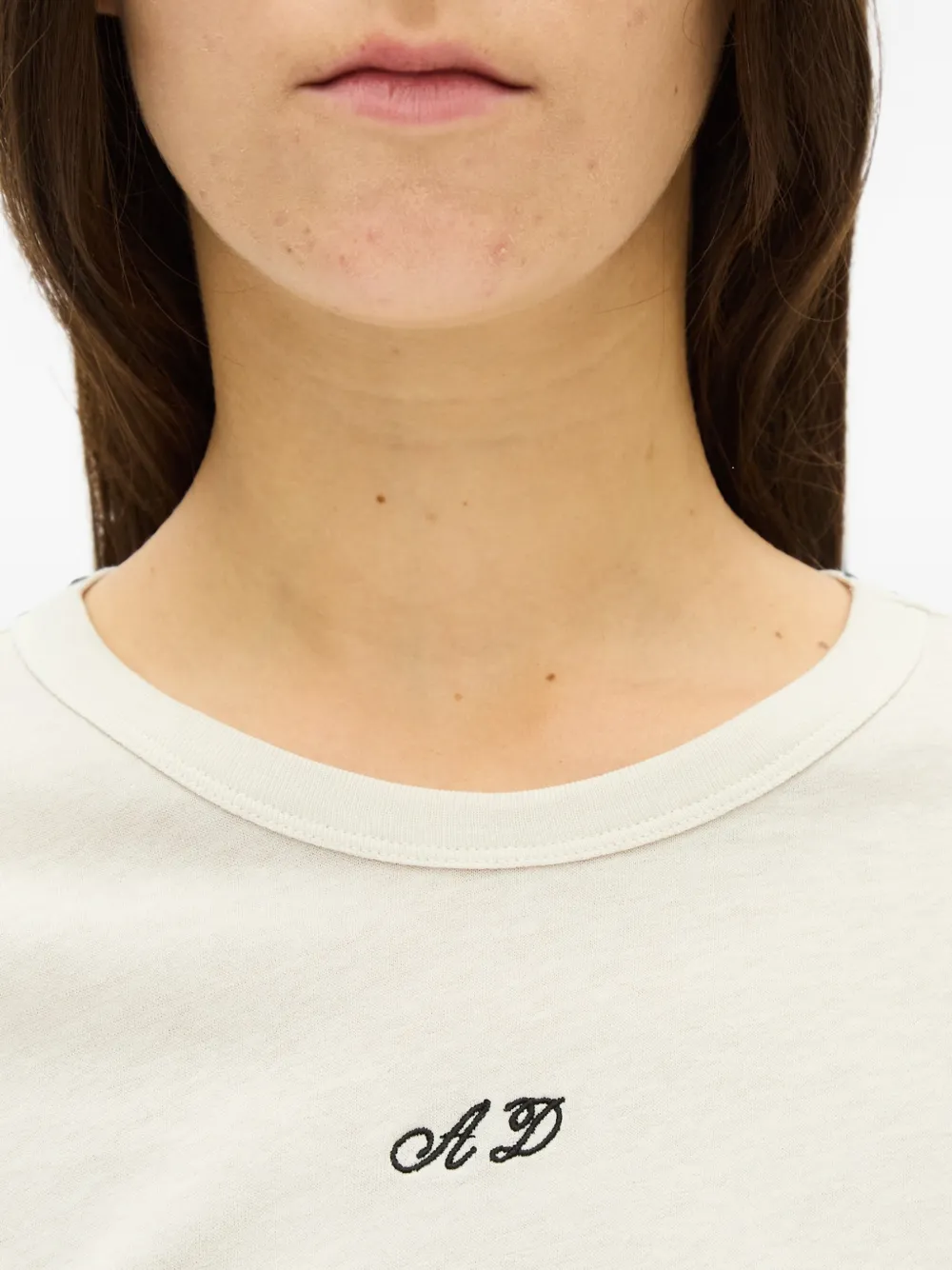 Ann Demeulemeester Floor T-shirt Wit