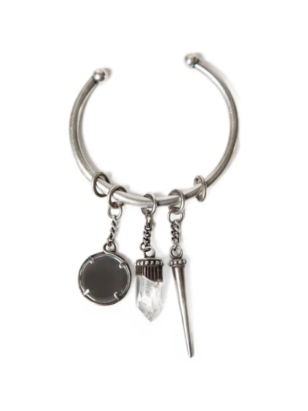 Ann Demeulemeester Arto Charm Bracelet in Silver