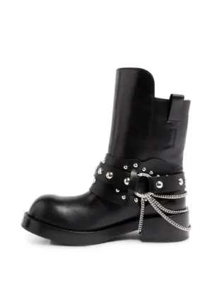 Balenciaga Venom バックルストラップ ブーツ | ブラック | FARFETCH JP