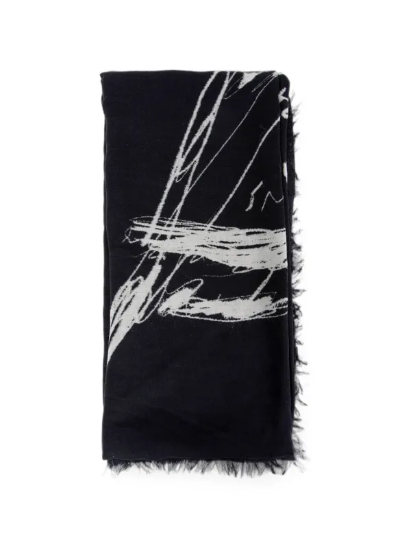 Ann Demeulemeester Vesta Scarf in Black