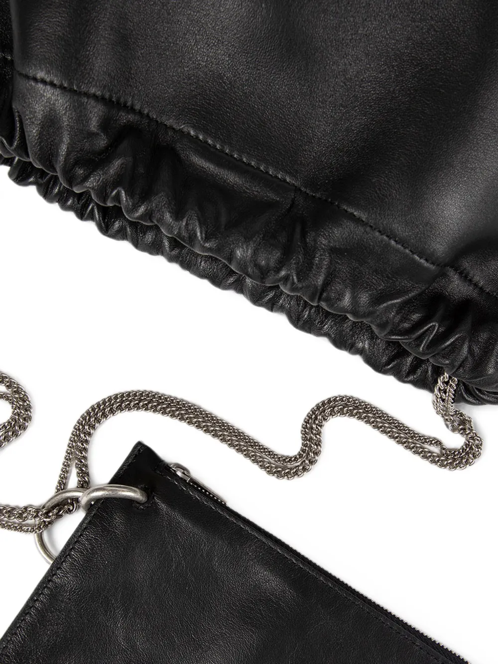 Ann Demeulemeester Grote Philippa bucket-tas Zwart