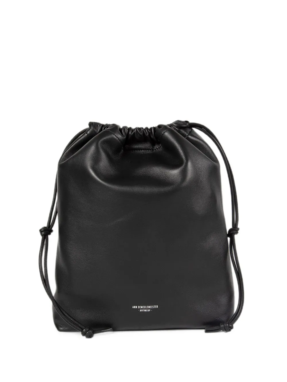 Ann Demeulemeester Große Philippa Beuteltasche - Schwarz