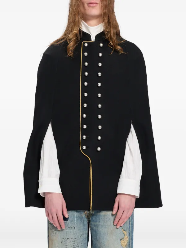 Ann Demeulemeester Lui ダブルジャケット | ブラック | FARFETCH JP