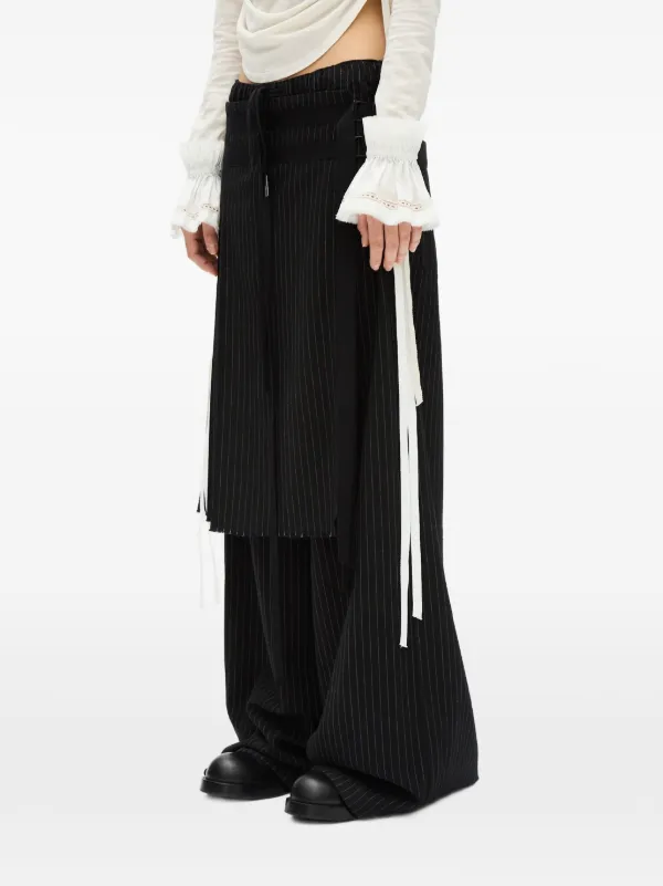 Ann Demeulemeester Suna Ruffled Cuffs in White