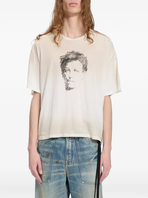 Ann Demeulemeester Lu Portrait T-shirt