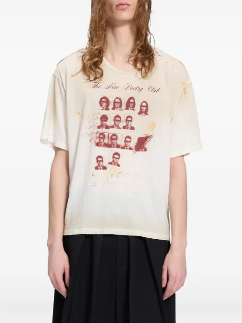 Ann Demeulemeester Lu The New Poetry Club T-shirt