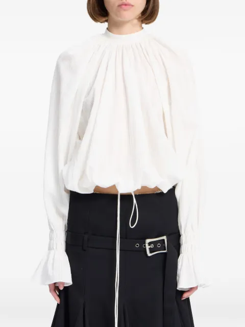 Ann Demeulemeester flared-cuff blouse