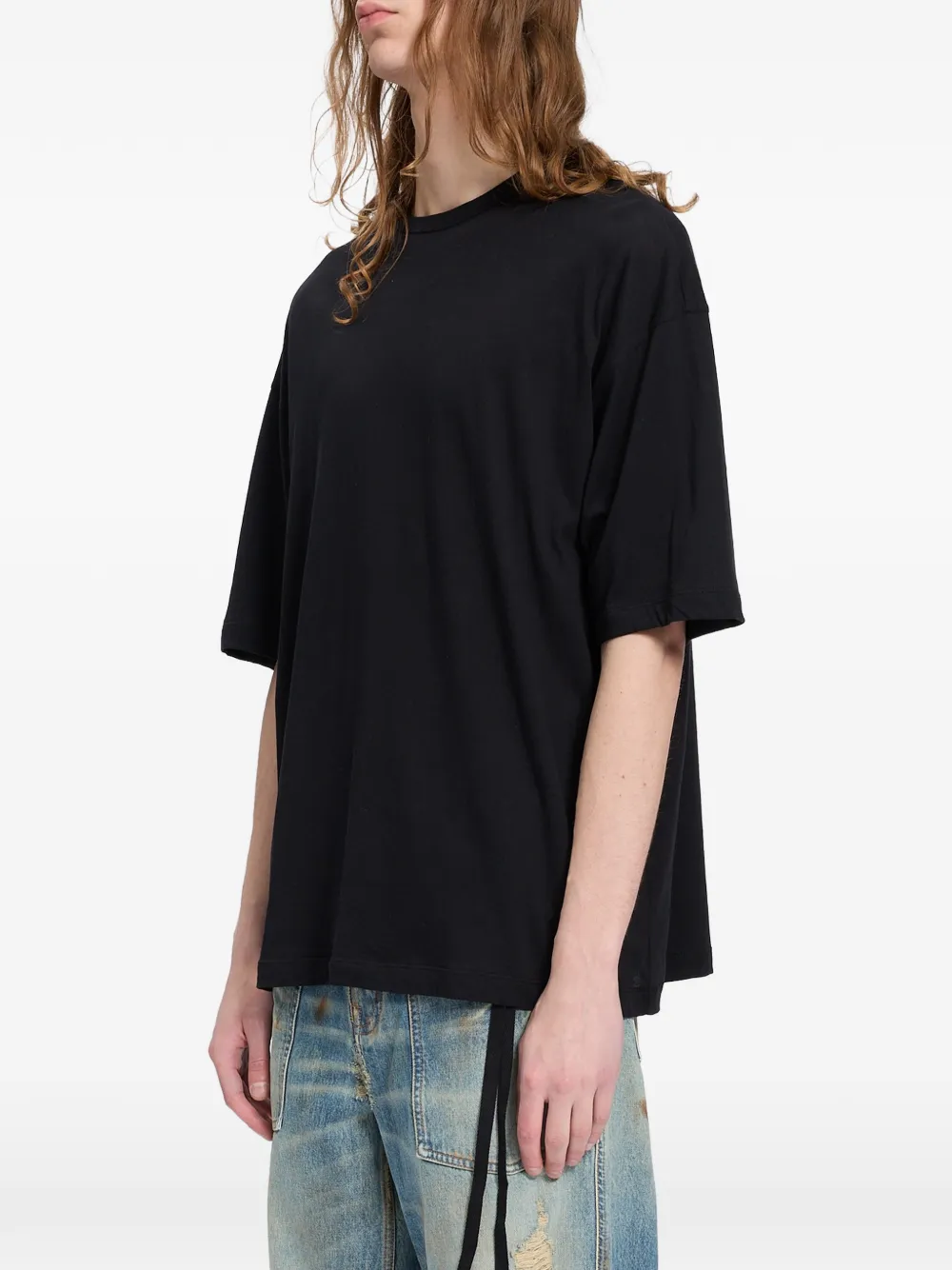Ann Demeulemeester T-shirt met print Zwart