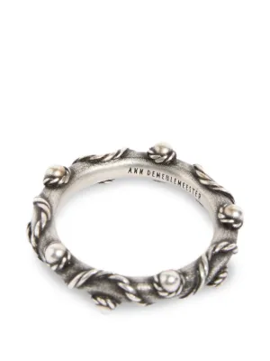 Ann Demeulemeester OLIVA 3連リング silver925 Ann Demeulemeester Ize チェーンリング | シルバートーン | FARFETCH JP