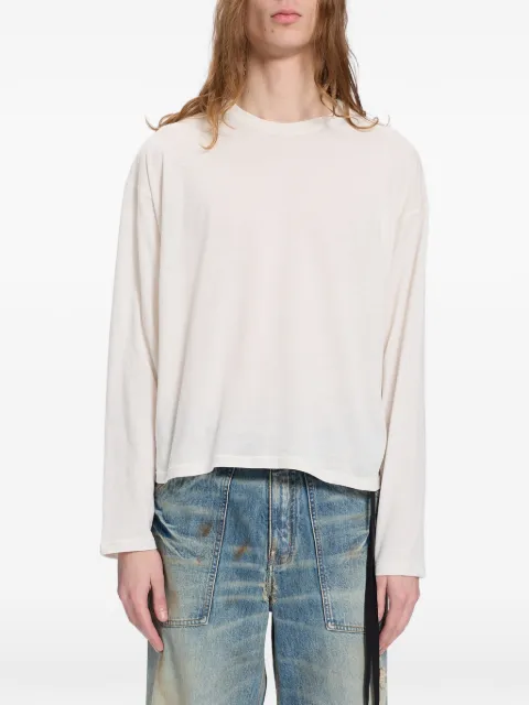 Ann Demeulemeester graphic-print long-sleeved T-shirt