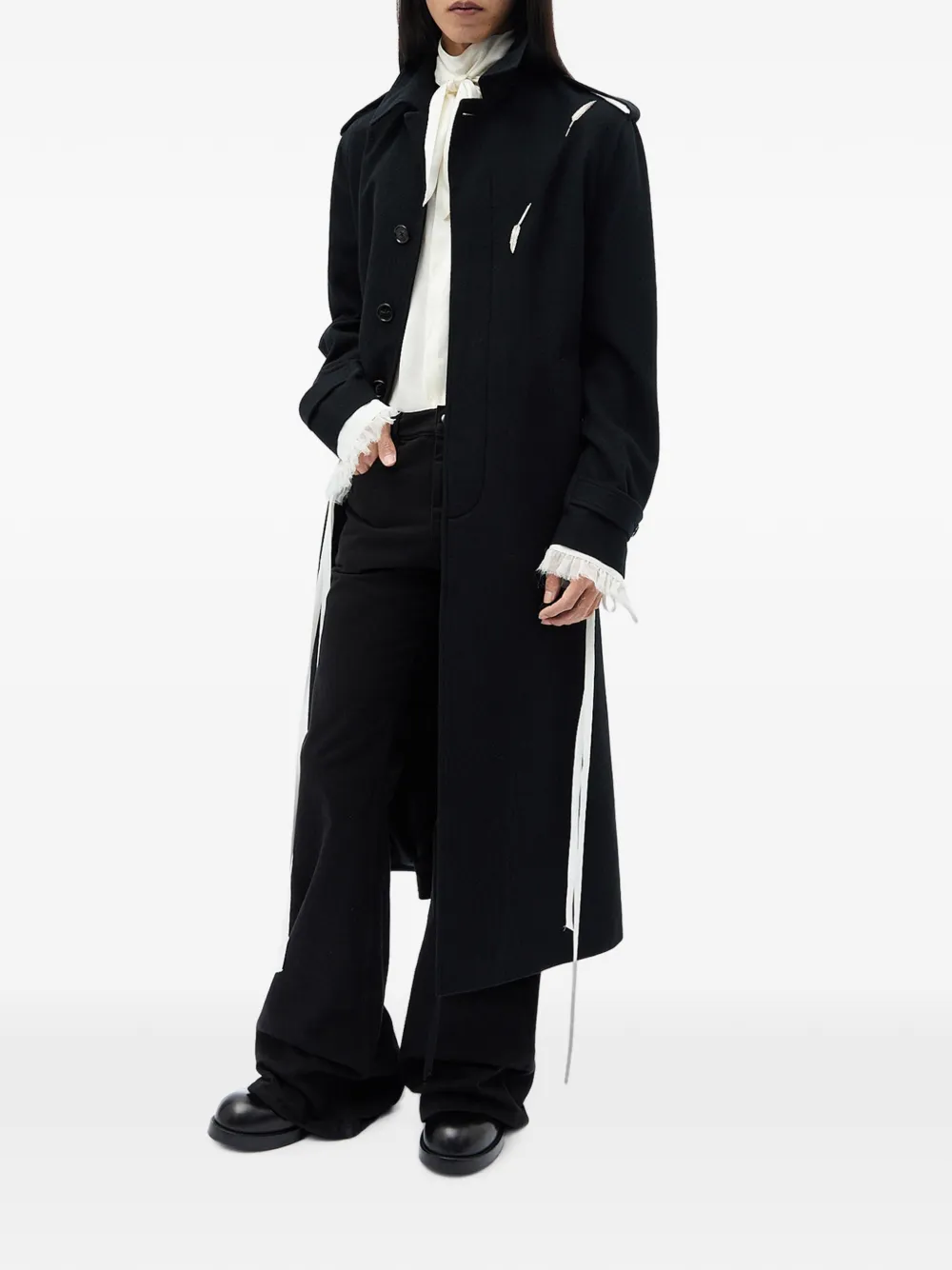 Ann Demeulemeester Hamo Jeans in Black, view 2