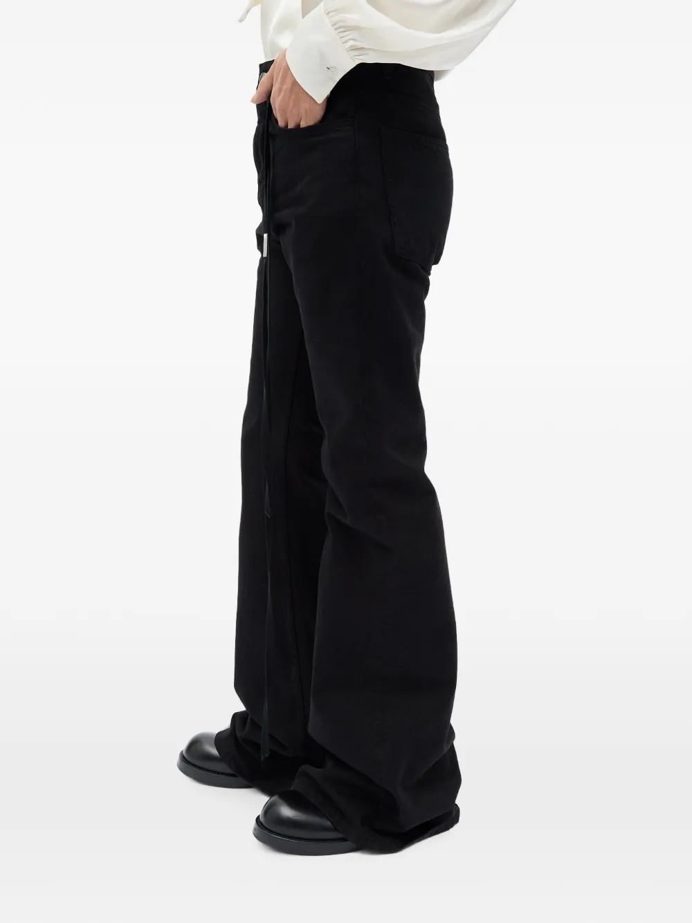Ann Demeulemeester Hamo Jeans in Black, view 3