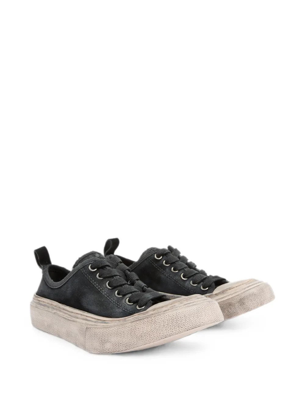 Ann Demeulemeester Halli leather sneakers Zwart