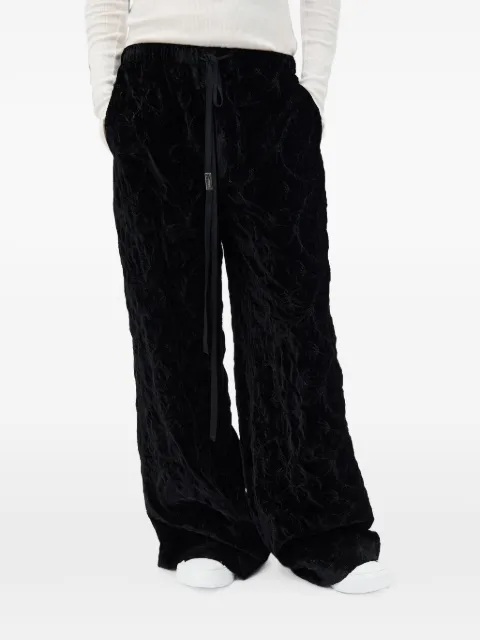 Ann Demeulemeester pantalones con bordado de cachemira