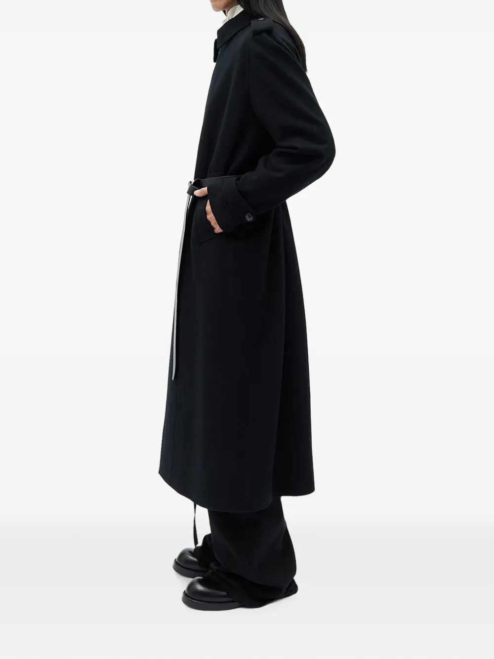 Ann Demeulemeester Wilmer jas Zwart