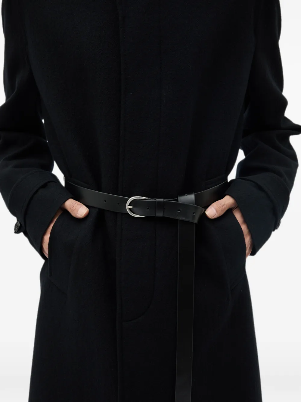 Ann Demeulemeester Wilmer jas Zwart