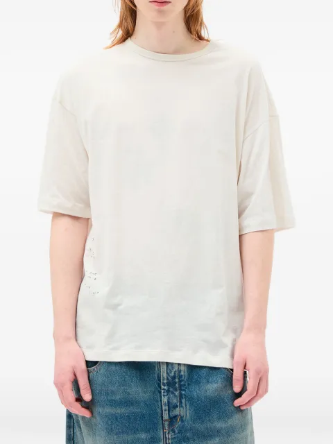 Ann Demeulemeester Dieter slogan-print cotton T-shirt