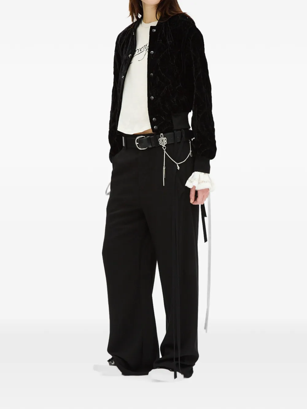 Ann Demeulemeester Floor T-shirt Wit