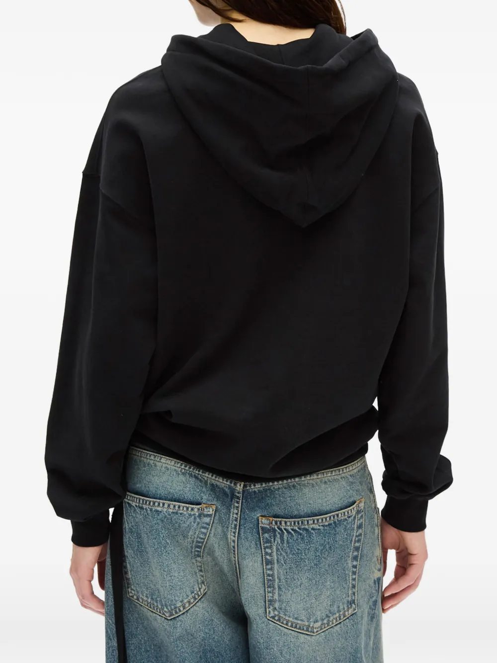 Ann Demeulemeester Cara hoodie Zwart