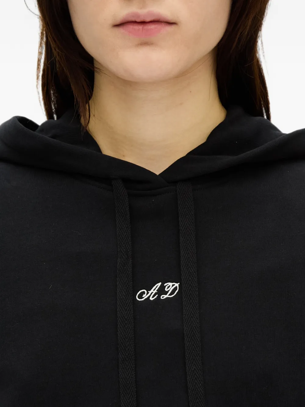 Ann Demeulemeester Cara hoodie Zwart
