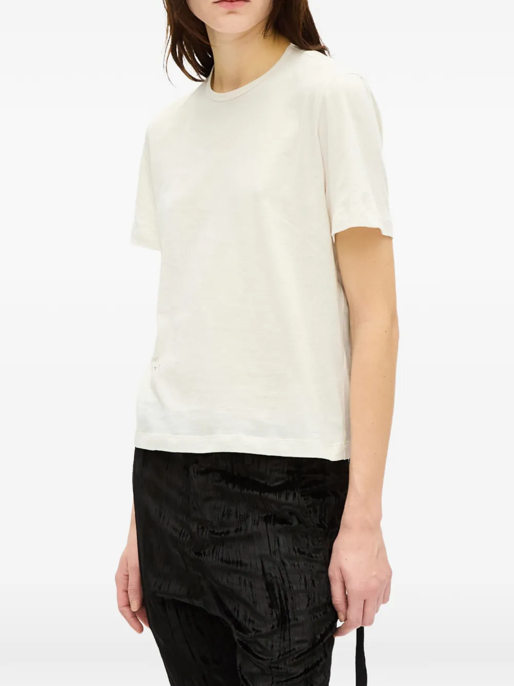Ann Demeulemeester T-shirt met print Wit