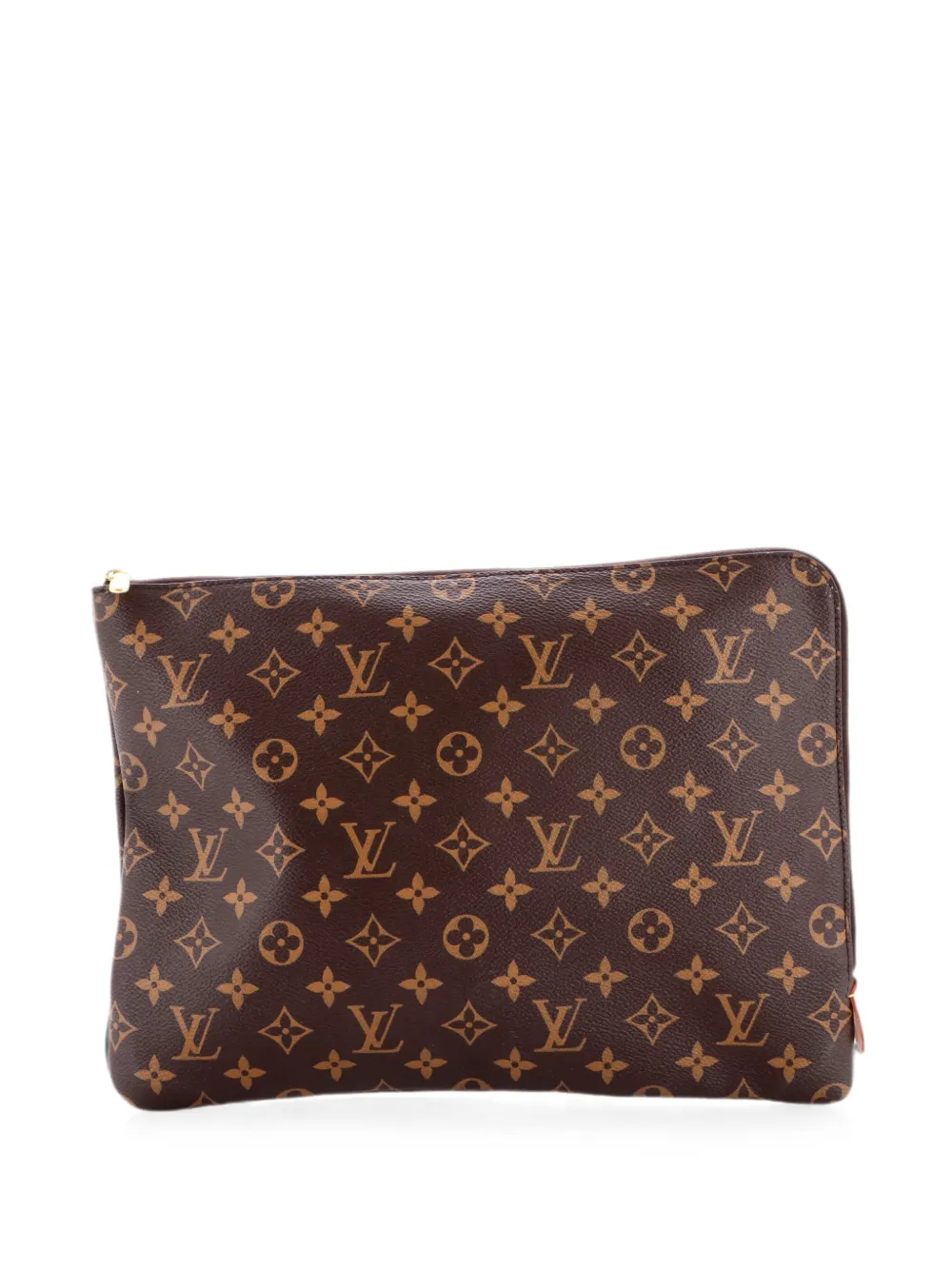 Louis Vuitton Pre-Owned Etui Voyage Pouch Monogram Canvas PM Clutch - Braun
