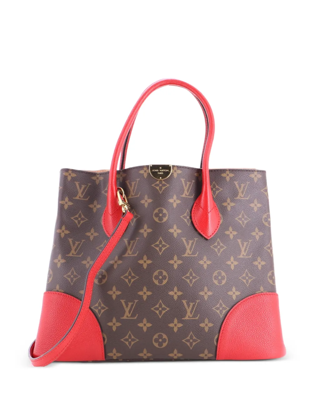 Louis Vuitton Pre-Owned Flandrin Handbag Monogram Canvas and Leather tote bag - Red