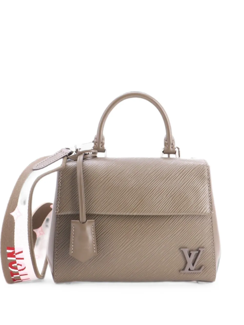 Louis Vuitton Pre-Owned Borsa a mano Cluny mini in pelle Épi con manico - Verde