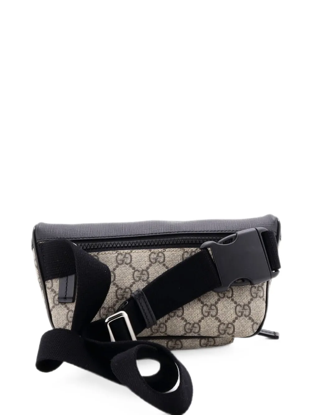 Gucci Pre-Owned Marsupio Eden medio in tela cerata GG - Nero