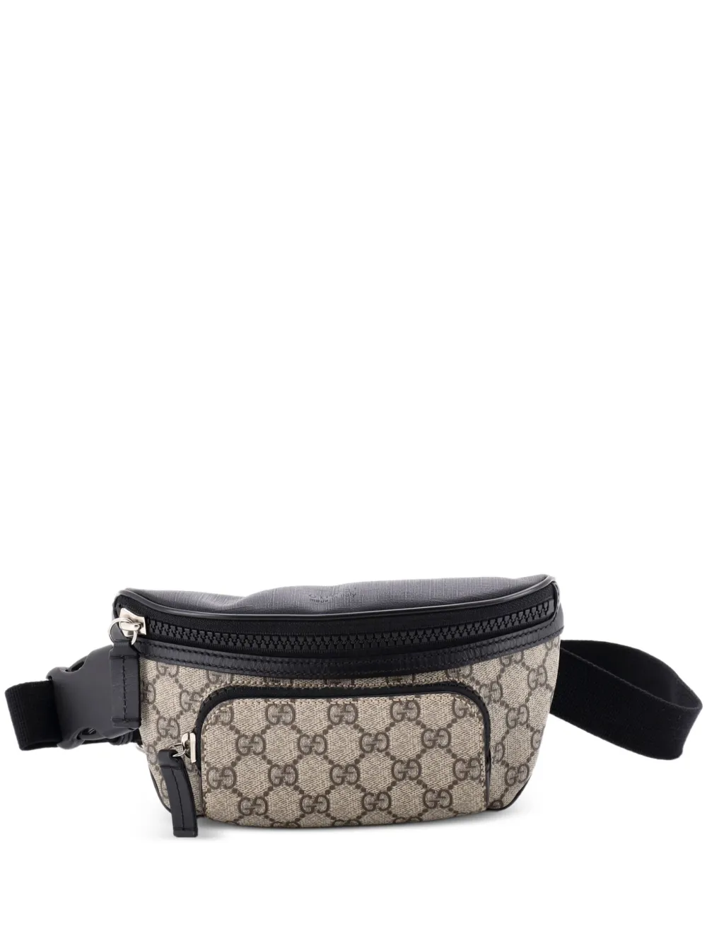 Gucci Pre-Owned Marsupio Eden medio in tela cerata GG - Nero