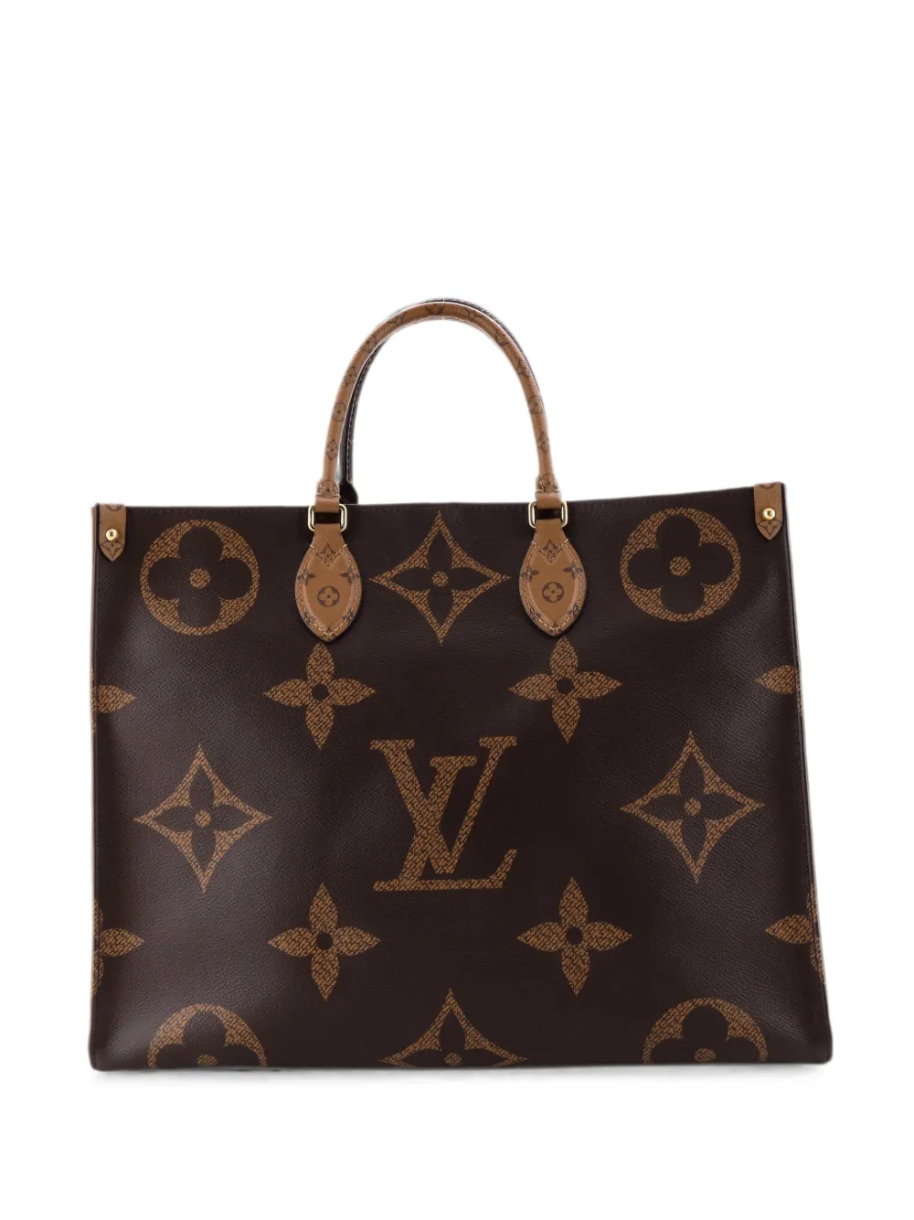 Louis Vuitton Pre-Owned OnTheGo Reverse Monogram Giant GM tote bag - Braun