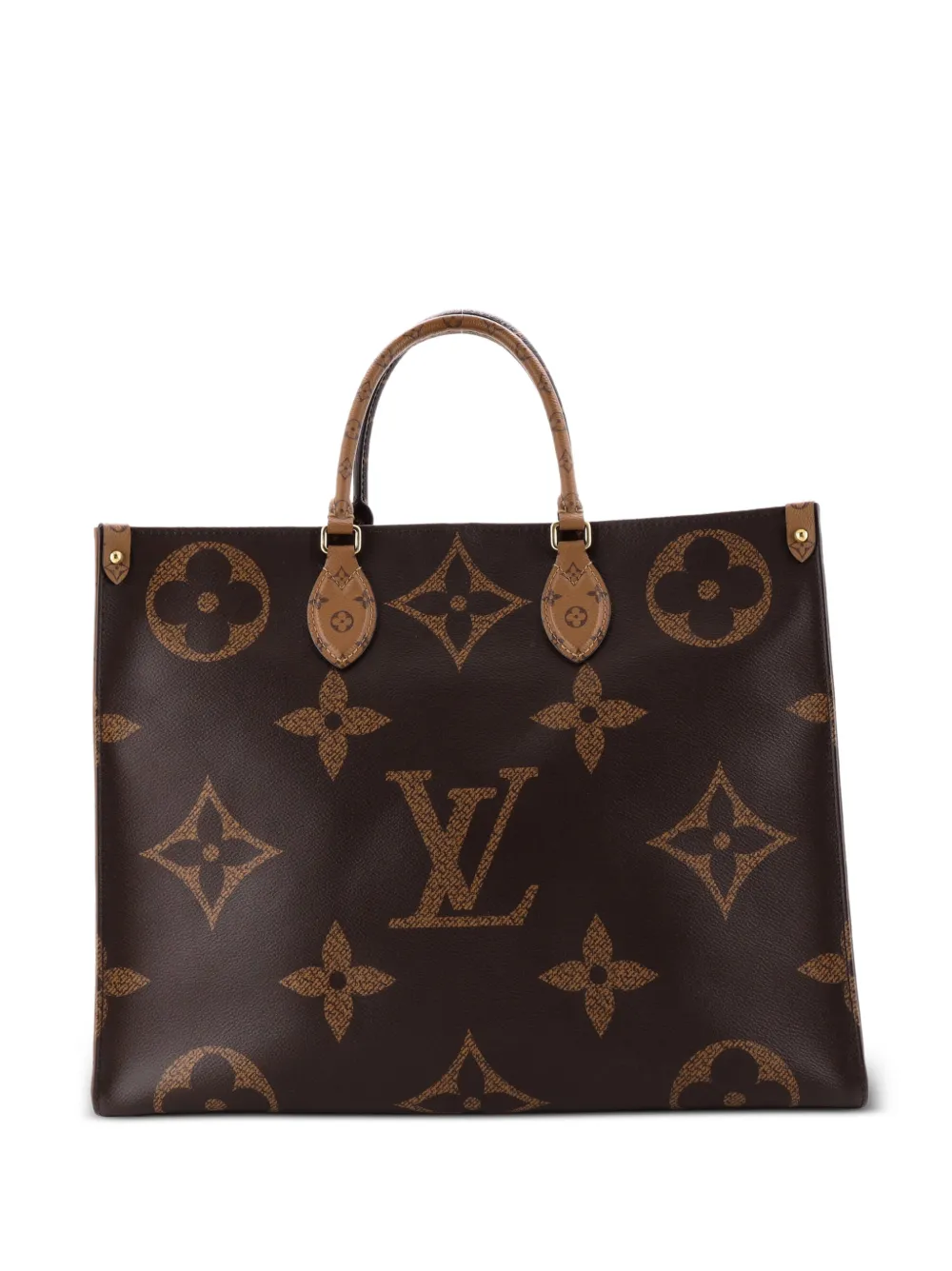 Louis Vuitton Pre-Owned OnTheGo Reverse Monogram Giant GM tote bag - Brown