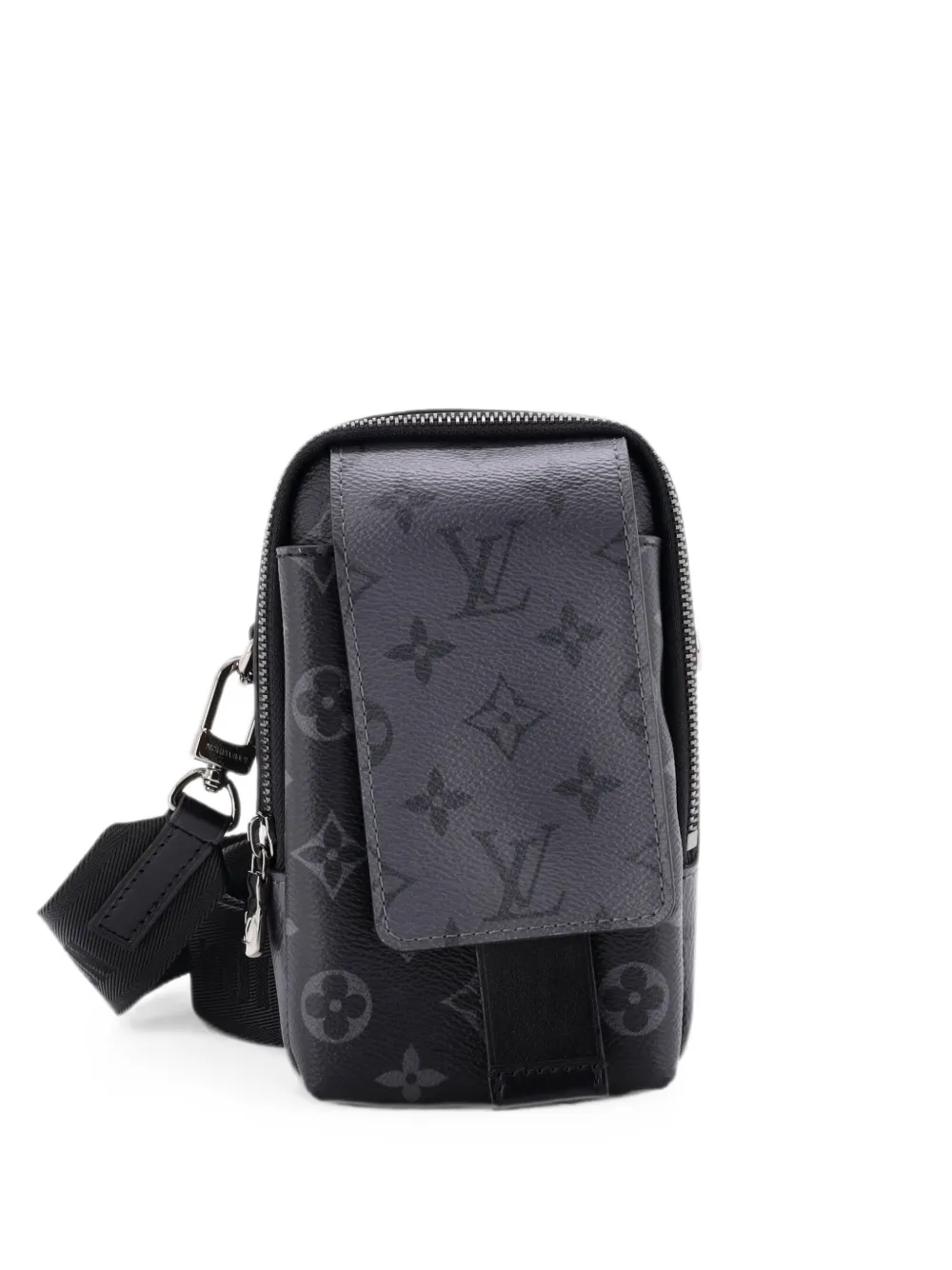 Louis Vuitton Pre-Owned Borsa a tracolla NM in tela Monogram Eclipse Reverse - Nero