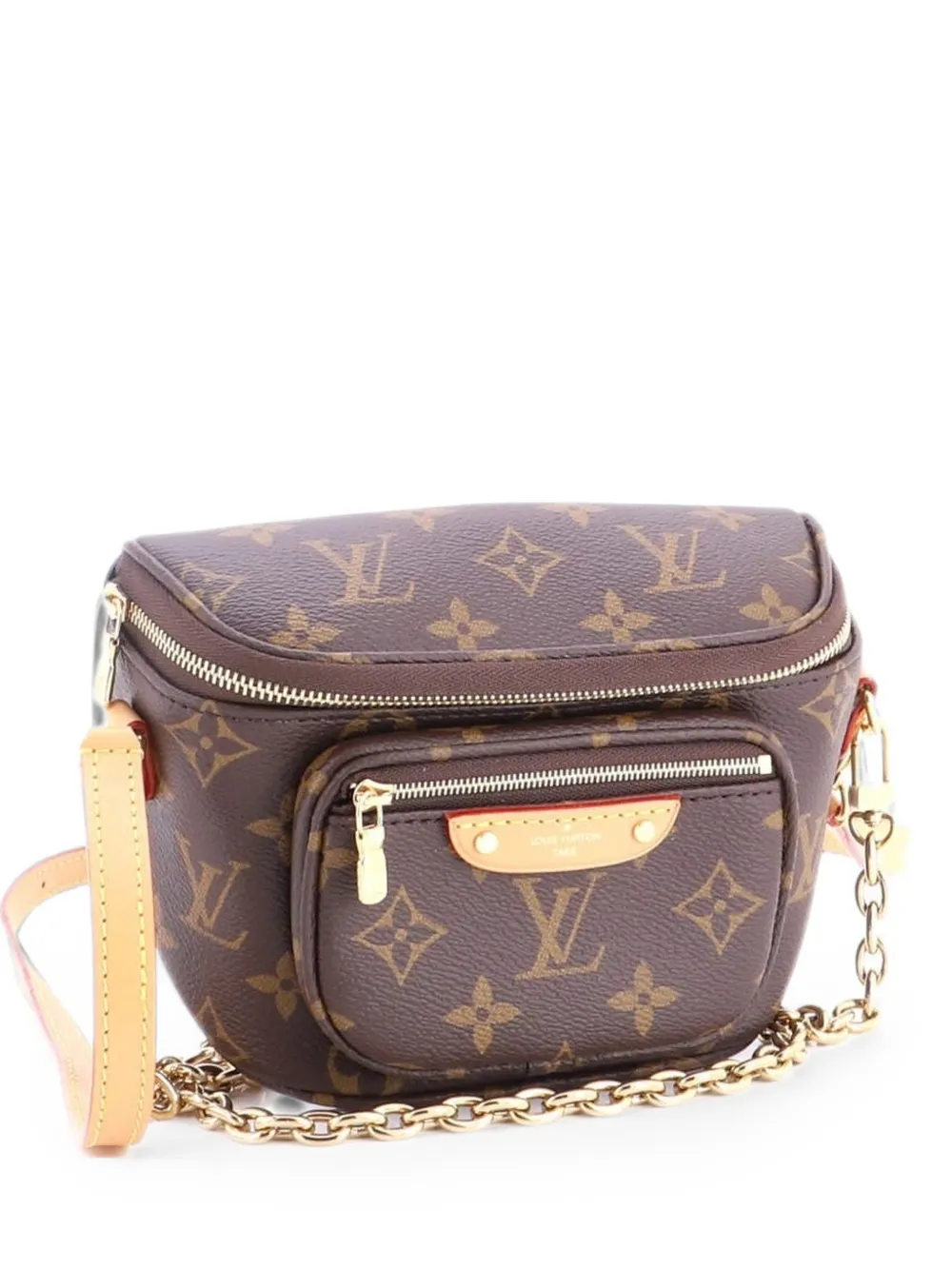 Louis Vuitton Pre-Owned Mini Bum Bag Monogram Canvas-Gürteltasche - Braun
