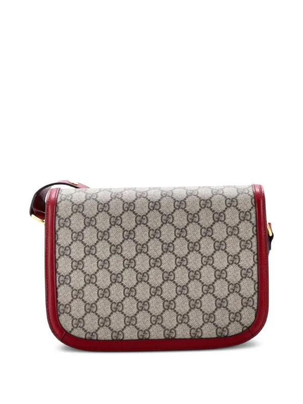 Gucci Pre-Owned ホースビット 1955 ショルダーバッグ GG コーテッド