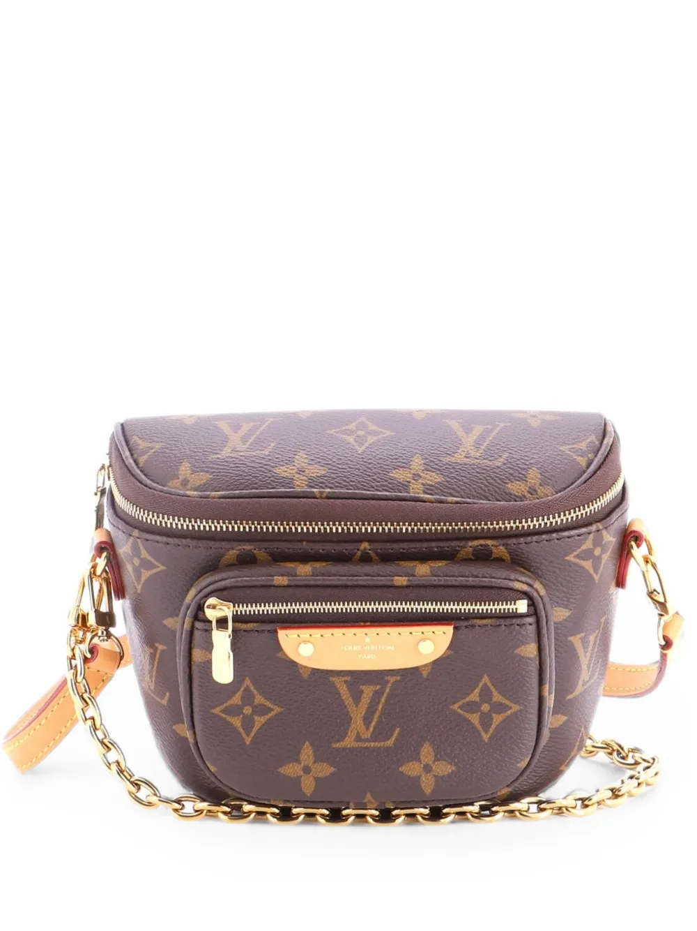 Louis Vuitton Pre-Owned Mini Bum Bag Monogram Canvas-Gürteltasche - Braun