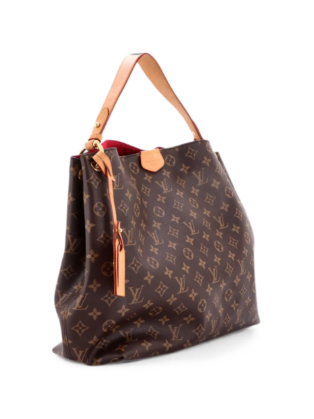 Louis Vuitton Pre-Owned Graceful Monogram Canvas PM Beuteltasche - Braun