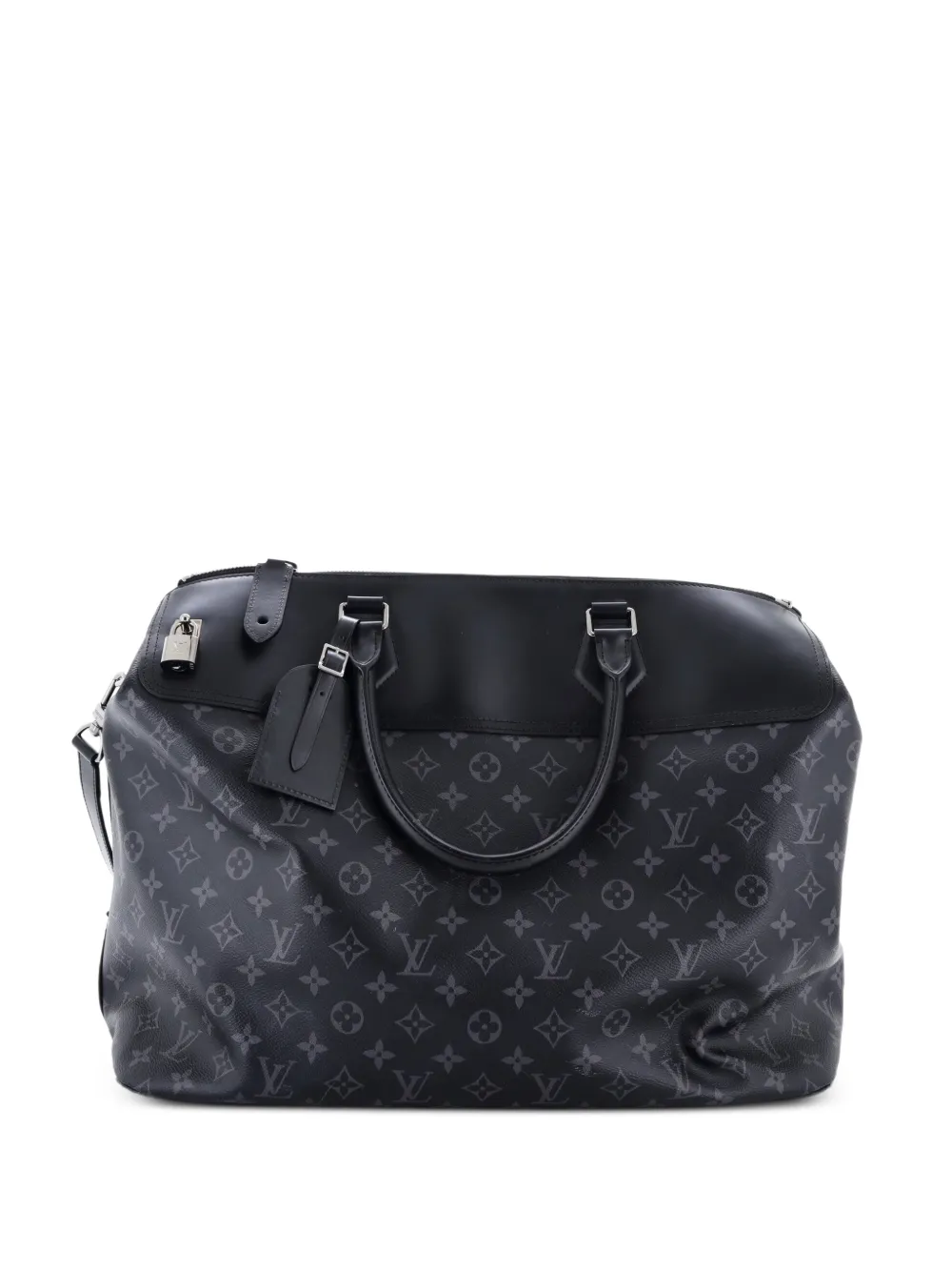 Louis Vuitton Pre-Owned Borsa da viaggio Greenwich NM Handbag Monogram in tela Eclipse - Nero
