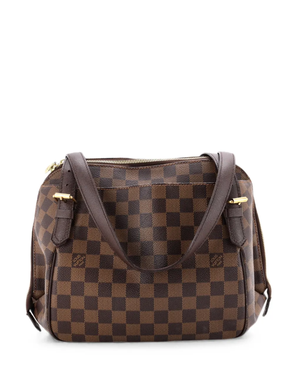 Louis Vuitton Pre-Owned Borsa a spalla Belem Damier MM - Marrone