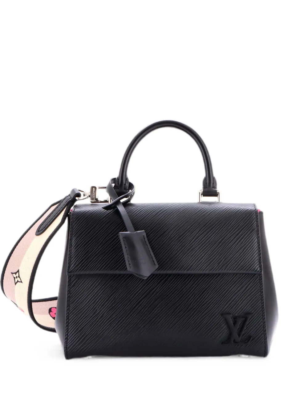 Louis Vuitton Pre-Owned Cluny Top Handle Bag Epi Leather Mini satchel - Schwarz