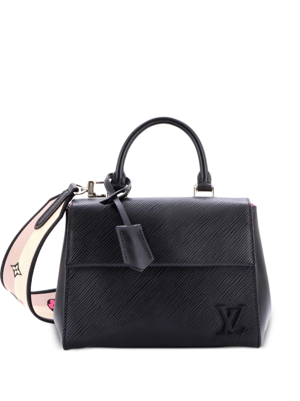 Louis Vuitton Pre-Owned Cluny Top Handle Bag Epi Leather Mini satchel - Schwarz