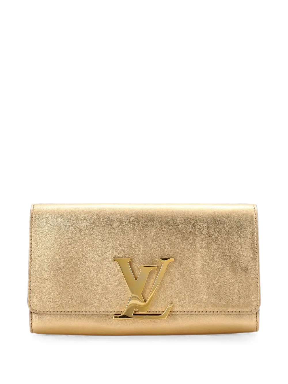 Louis Vuitton Pre-Owned Clutch Louise MM in pelle - Oro