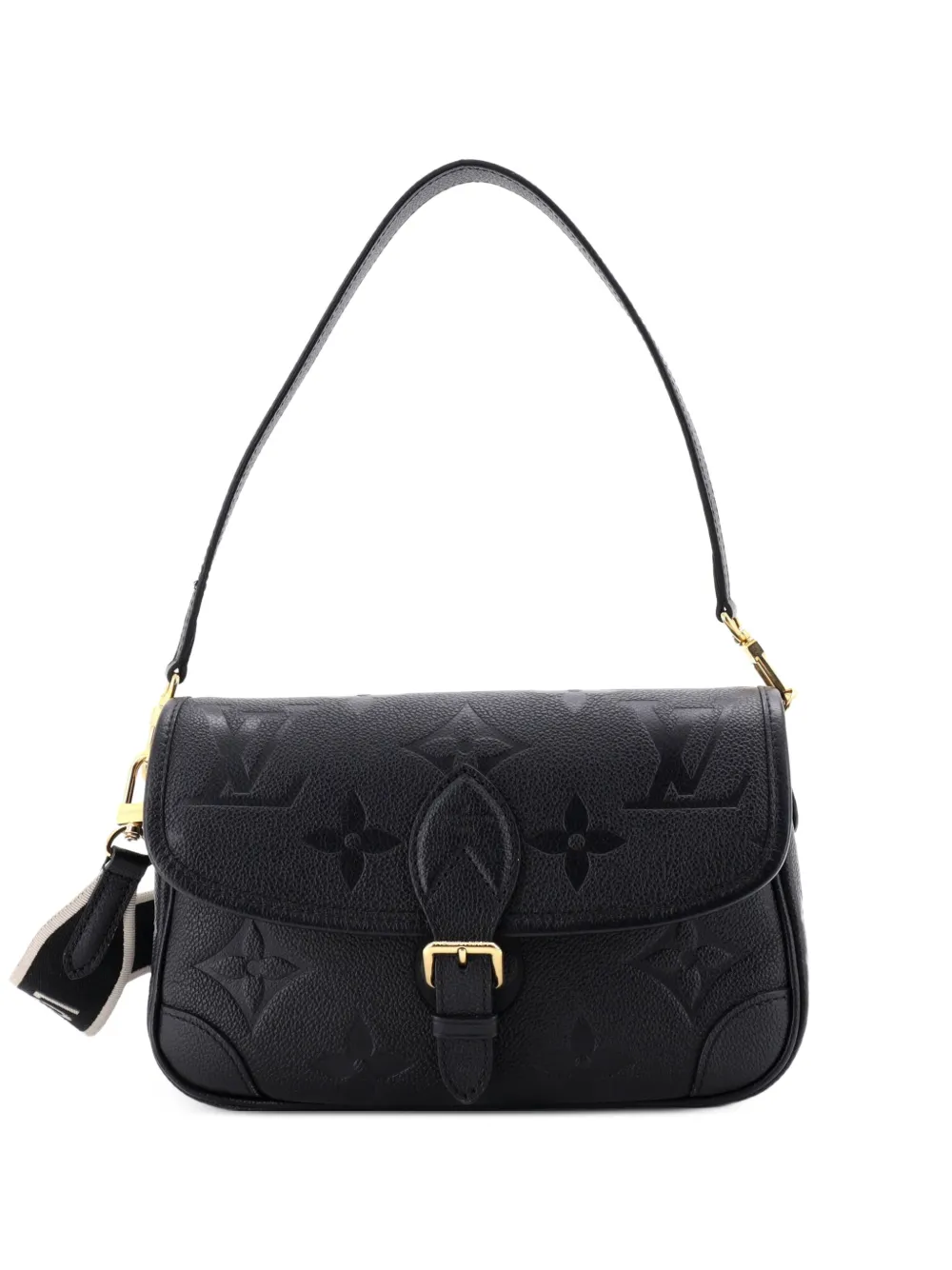Louis Vuitton Pre-Owned Diane NM Handbag Monogram Empreinte Giant shoulder bag - Schwarz