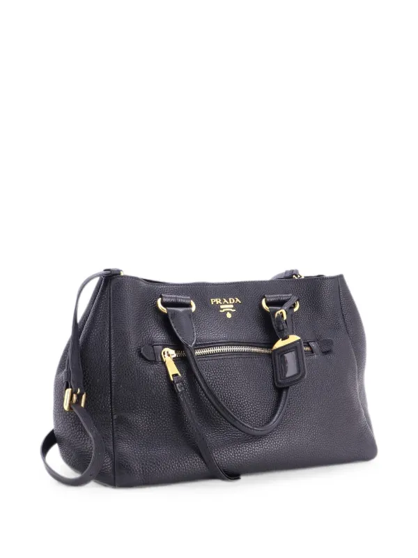 Prada Pre-Owned Front Pocket Convertible Tote Vitello Phenix