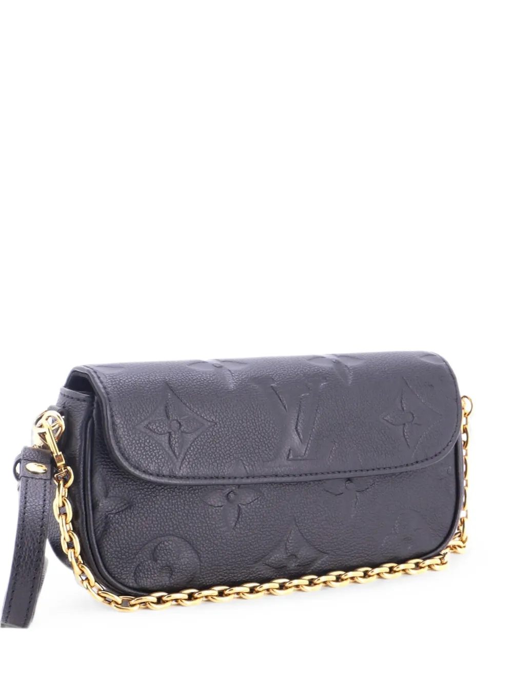 Louis Vuitton Pre-Owned Borsa a spalla Ivy in pelle Monogram Empreinte Giant - Nero