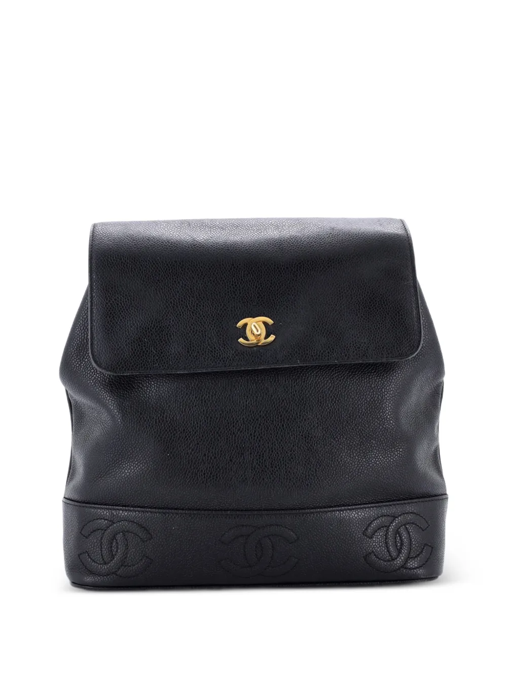 CHANEL Pre-Owned Caviar Medium backpack - Black