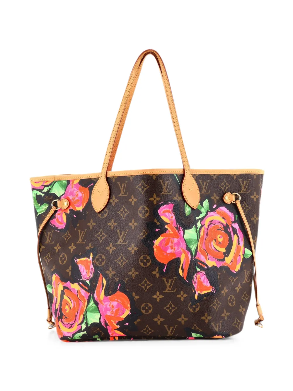 Louis Vuitton Pre-Owned Borsa tote Neverfull Limited Edition Monogram Roses MM - Marrone