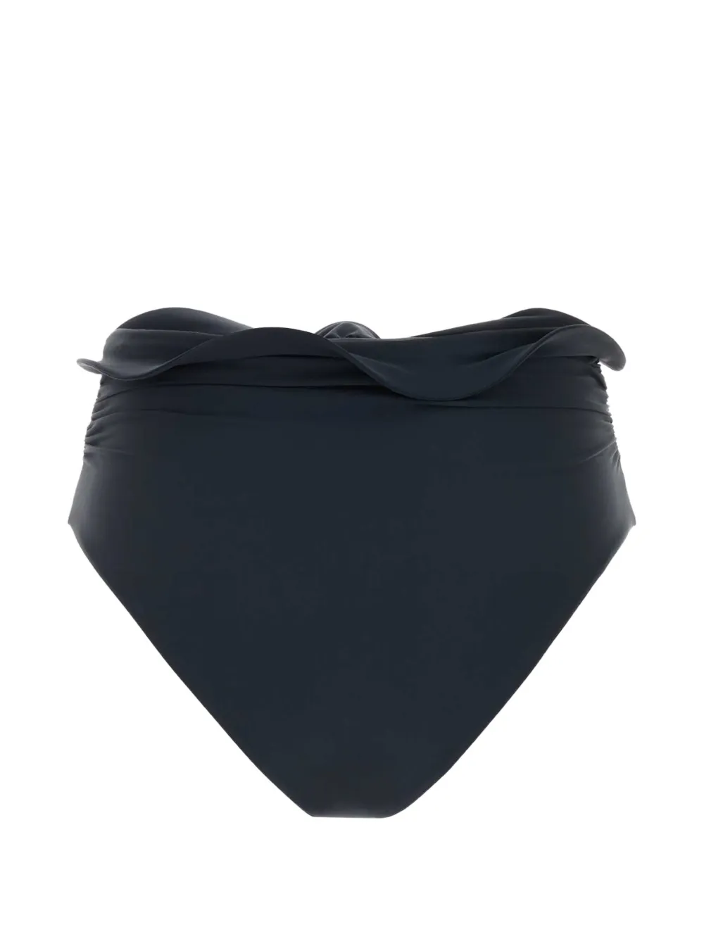 Magda Butrym Bikinislip met rozet-detail en ruches Blauw