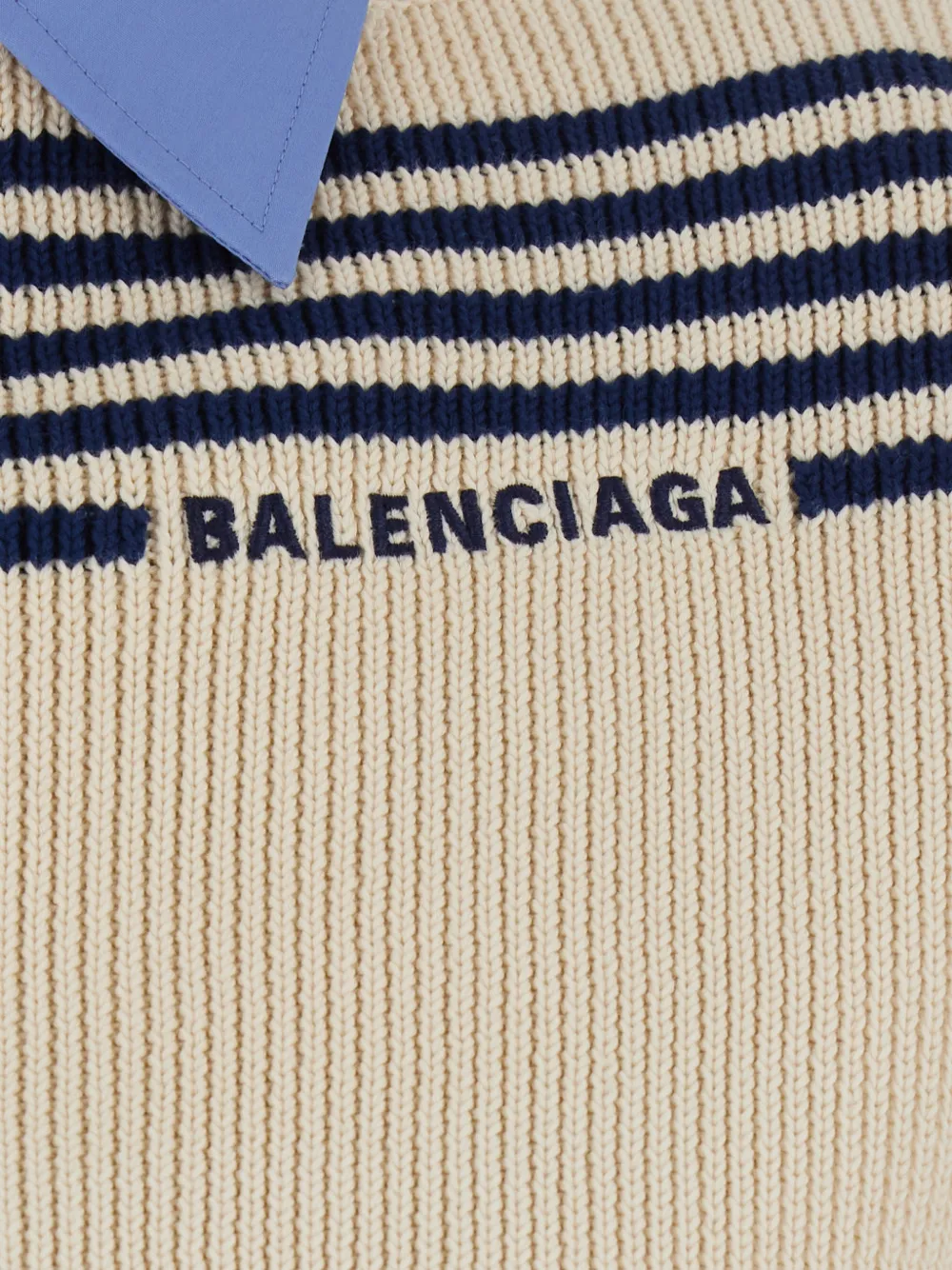 Balenciaga Hybrid trui Beige